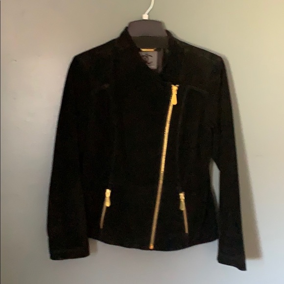 Jackets & Blazers - QC Queen Collection Suede Leather Jacket